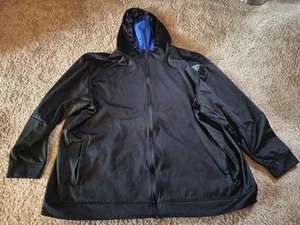 Reebok Speedwick Full Zip Jacket with Hood, Tag Size 4XL - Picture 1 of 7