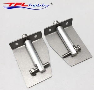 TFL hobby - TRIM TAB REGOLABILI 44x30mm 2pz IN ACCIAIO INOSSIDABILE - Imagen 1 de 1