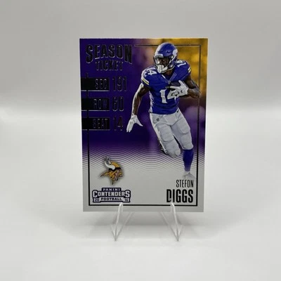 Stefon Diggs 2016 Panini Contenders Football Season Ticket No. 38            !C1 - Image 1 of 2