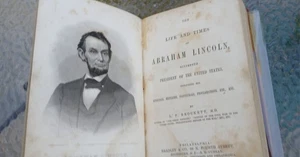 1865 Life & Times of Abraham Lincoln Brockett Speeches Proclamations 1st Edition - Bild 1 von 8