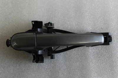 2013 JAGUAR XF RIGHT PASSENGER FRONT DOOR HANDLE LUNAR GRAY LJZ - Image 1 of 4