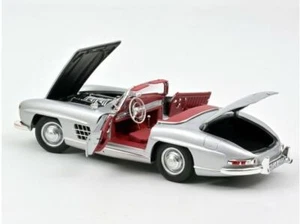 NOREV 1:18 Mercedes 300 SL Roadster 1957 - silvermet. - Picture 1 of 1
