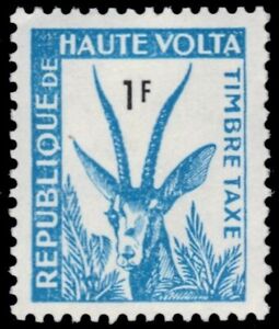 UPPER VOLTA J21 - Gazelle Antelope "Postage Due" (pb60765)