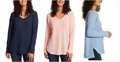 Blusa de malha vintage America feminina térmica manga longa  - Imagem 1 de 4