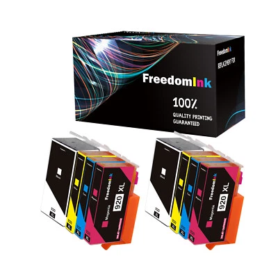 FP 8 Tinten Patronen für HP920 XL Officejet 6000 6000W 6500 W 6500A 7000 SE 7500 A.