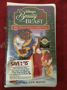 Beauty and the Beast: An Enchanted Christmas (VHS, 1997) Walt Disney  - Picture 1 of 3