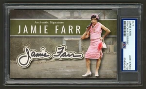 Jamie Farr Signed Cut Display (PSA) MASH Photo Card Auto Corporal Klinger Auto - Picture 1 of 2