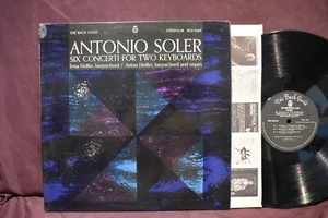 Antonio Soler 'Six Concerti For Two KEyboards' LP  - Picture 1 of 3
