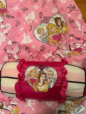 DISNEY PRINCESS PARIS DUVET BEDDING includes Sheets TWIN Pillow - RARE Exclusive - Image 1 of 4