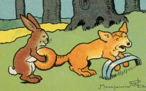 Vintage Original Advertising Benjamin RABIER (1869-1939) Bledina, Manchon - Picture 1 of 8