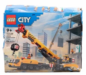 LEGO CITY: Yellow Mobile Construction Crane (60409) Distressed Packaging - Picture 1 of 11