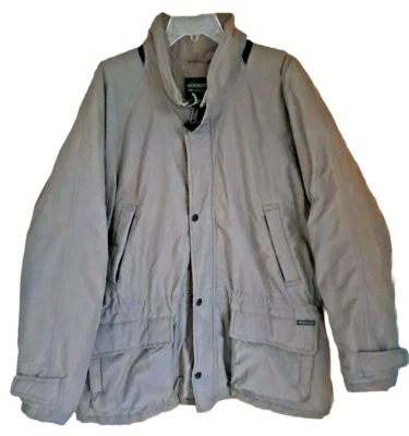 Dockers Jacket Men's Size XXL Collared Coat Green Full Zip RN#39441 Pre-owned  - Image 1 of 4