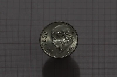 🧭 🇲🇽 MÉXICO 1 PESO 1979 ALTA CALIDAD B63 #Z4001 Foto 1 de 2