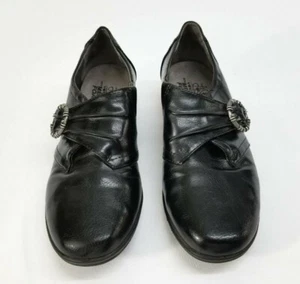 Life Stride Velocity Memory Foam Oxford Damenschuh schwarz Größe 7 US - Bild 1 von 6