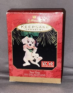 Hallmark Keepsake Ornament 1997 Disney 101 Dalmations dos tonos - Imagen 1 de 5