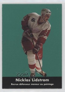 1991-92 Parkhurst French Nicklas Lidstrom #445 Rookie RC HOF
