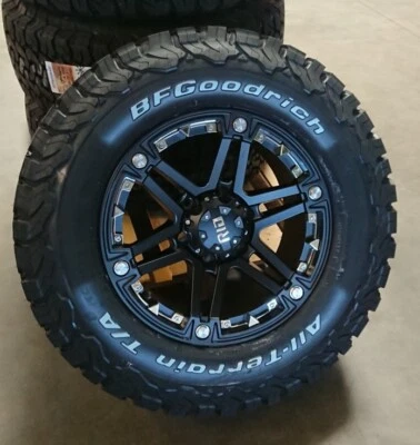 RID R01 9x17 6x139,7 Felgen + Reifen BF Goodrich KO2 265/70/17 für Ford Ranger - Bild 1 von 3