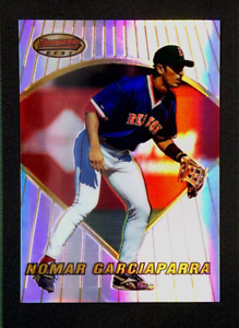 1996 Bowman's Best #BBP27 Nomar Garciapara Previews Refractor Parallel - Red Sox