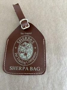 SHERPA’S PET TRADING COMPANY TASCHENANHÄNGER REISEANHÄNGER FLIEGENANHÄNGER GEPÄCKANHÄNGER - Bild 1 von 9