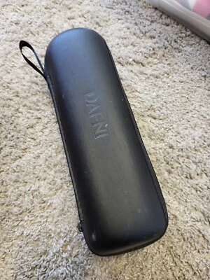 DAFNI DH1.0A Hair Straightening Ceramic Brush - Black/Purple - Image 1 of 3