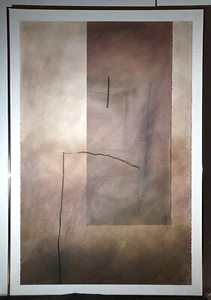 1978 LISTED CANADIAN SYLVIA SAFDIE Sd ORIGINAL MINIMALIST ORGANIC  ABSTRACT M/M - Picture 1 of 10
