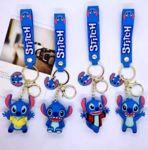 20 pcs Stitch anime PVC Key chain DIY Pendant Charm Gift - Picture 1 of 1