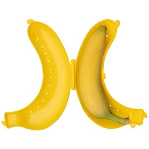 Banana Protector Case Holder Snack Fruit Lunch Box for Work, Travel, School - Picture 1 of 8