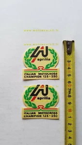 Aprilia Lot 2 Original Motocross Champion Werbeaufkleber Sticker - Bild 1 von 1