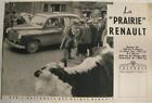 RENAULT Prairie Estate Commercial Sales Brochure Apr 1954 #VT 545 bis 5204 R