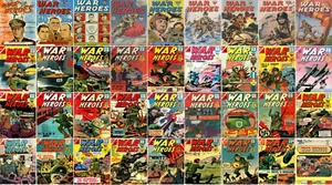 1942 - 1967 paquete de cómics War Heroes - 36 libros electrónicos en CD - Imagen 1 de 3