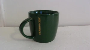 Starbucks 2017 Dark Green Gold Lettering 14oz. Mug - Picture 1 of 6