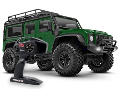 Traxxas TRX-4M 1/18 LD Land Rover Defender GreenScale Crawler incl. batteria/... - Immagine 1 di 4