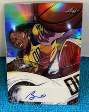 2022-23 Leaf Vivid Pace Setter Anime Autograph #ed5/10Bennedict Mathurin #AA-BM1
