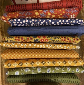 Graze By Sweetwater For Moda. Bundle Of 11 Fat Quarters - Picture 1 of 6