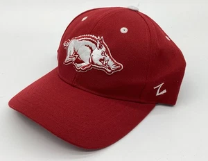 NCAA Red Arkansas Razorbacks Zephyr Trucker Hat - Picture 1 of 5