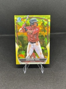2023 Bowman Chrome Draft Sapphire Edition Yellow /75 Cristofer Torin #BDC-148 - Picture 1 of 7