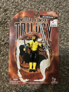 Figura de acción Scorpion Mortal Kombat Trilogy 1996 Toy Island 100 % completa - Imagen 1 de 9