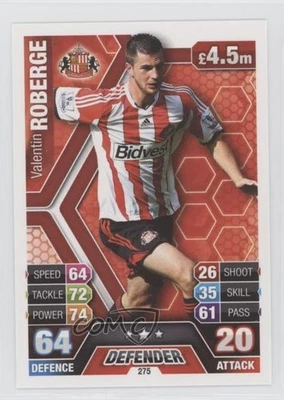 2013-14 Topps Match Attax English Premier League Valentin Roberge #275 - Imagem 1 de 2