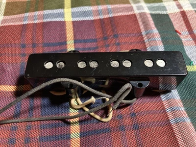 Black Fernandes FJB "Jaco" Jazz Bass Alnico Bridge Pickup - image 1 of 3