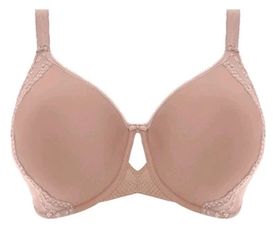 $78 Elomi EL4383 Charley Full Figure Spacer Underwire T-Shirt Bra, Size 34L. - Image 1 of 4