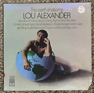 SEALED - The Earth Shattering Lou Alexander - UAS-6718 LP Vinyl Record - Picture 1 of 2