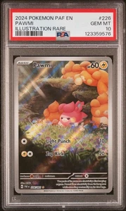 PSA 10 Pawmi #226 2024 Pokemon Paf En-Paldean Fates 123359576 - Picture 1 of 2