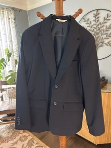 Boys Size 12 Navy Blue Sport Coat Cat & Jack - Picture 1 of 6