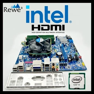 Kit Scheda Madre HDMI Intel E210882 + Intel i5-2320 + 16GB DDR3 + Dissipatore - Zdjęcie 1 z 1
