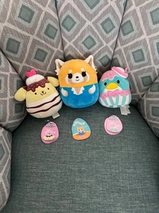 Sanrio Squishmallows pompompurim aggresuko smoking sam - Foto 1 di 1