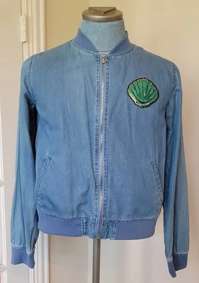 Chaqueta azul para mujer Oh My Disney Believe In Your Inner Mermaid talla grande Foto 1 de 4