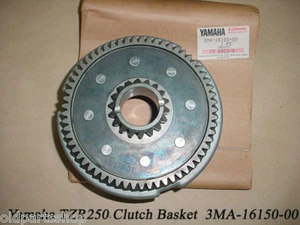 Yamaha TZR250 Clutch Basket NOS TZR 250 Primary Driven Gear OEM 3MA-16150-00 - Foto 1 di 1