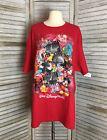T-shirt personnage rouge Disney taille XL neuf avec étiquettes Bashful Monsters Inc. Lightning McQueen 