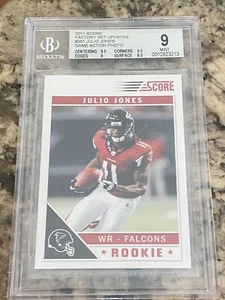 Julio Jones 2011 Score Rookie Card Variation BGS 9 Mint. Falcons Titans HOF - Picture 1 of 2