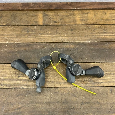 Juego de palanca de cambios de pulgar Suntour vintage 6s 6 velocidades cambio Accushift MTB ATB 80s A9 Foto 1 de 4